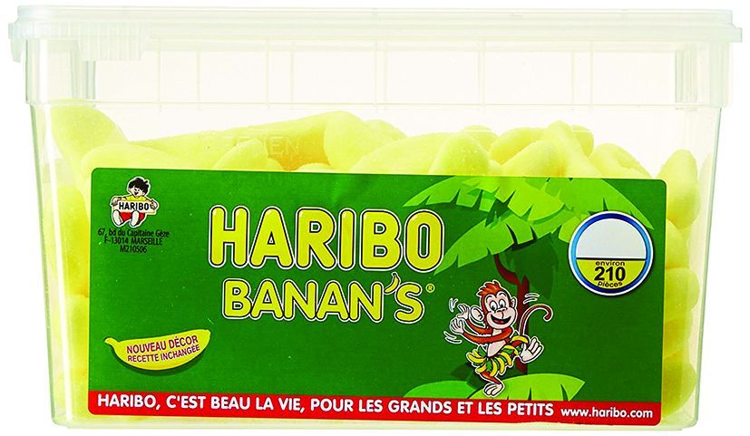 Banan's - HARIBO - Boite de 210 unités