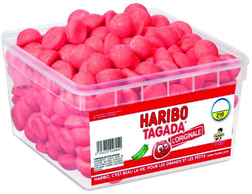 Fraises Tagada - HARIBO - Boite de 210 unités