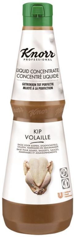 Fonds de volaille concentré - KNORR - Bouteille de 1 L