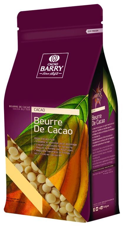 Beurre de cacao - BARRY - Sachet de 1 kg