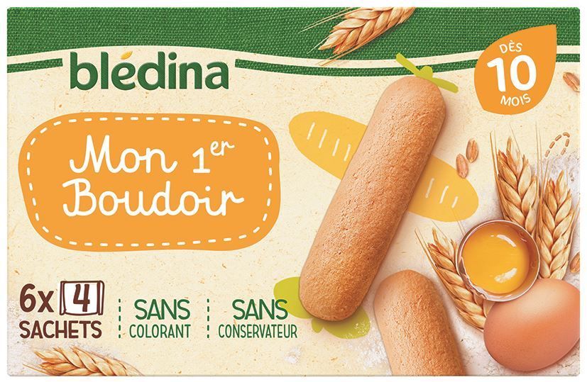 Mon 1er boudoir dès 10 mois - BLEDINA - Boite de 120 g