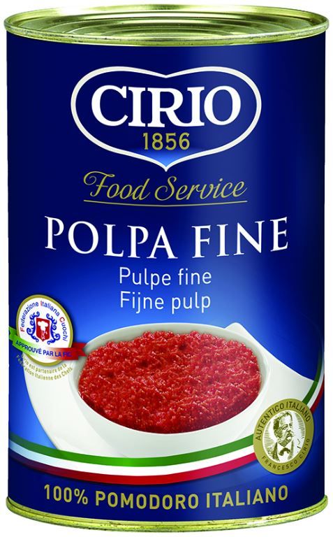 Pulpe fine de tomates - CIRIO - Boite 5/1