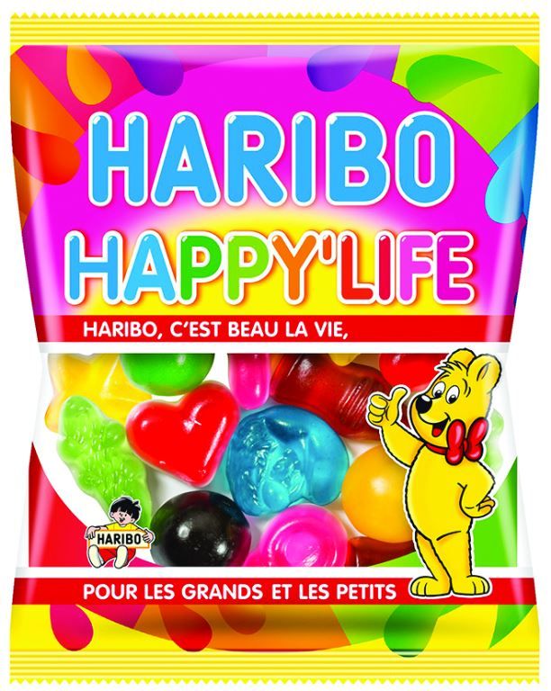 Bonbons à partager Happy Life HARIBO