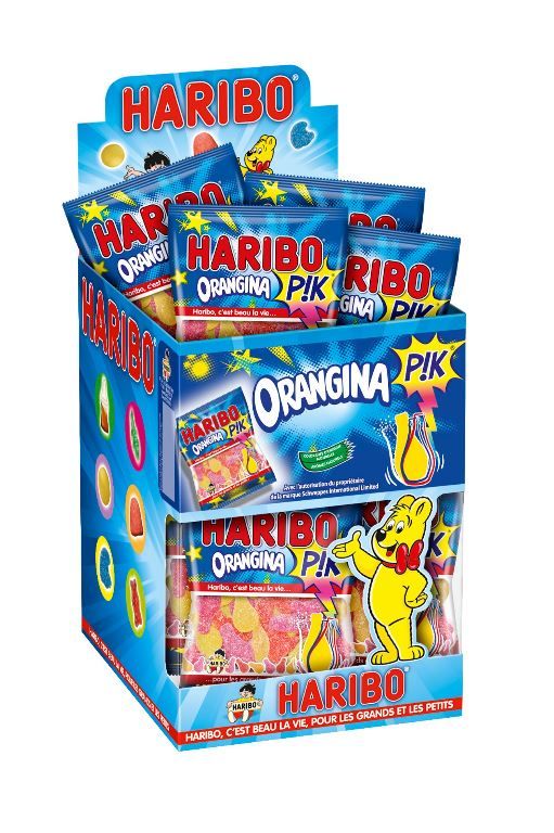 Orangina Pik - HARIBO - Boites de 30 sachets