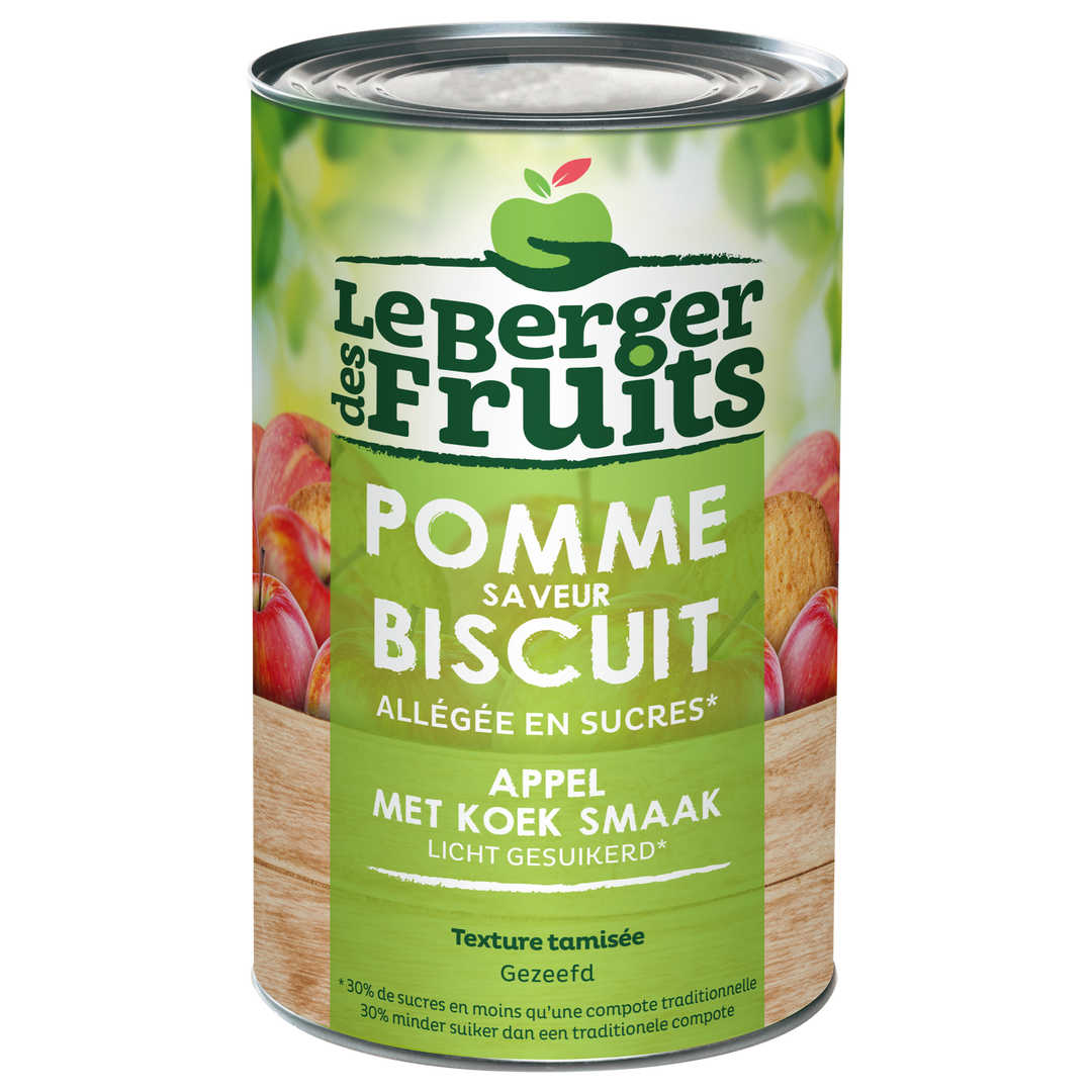 Spécialité de pommes saveur biscuit - LE BERGER DES FRUITS - Boite 5/1
