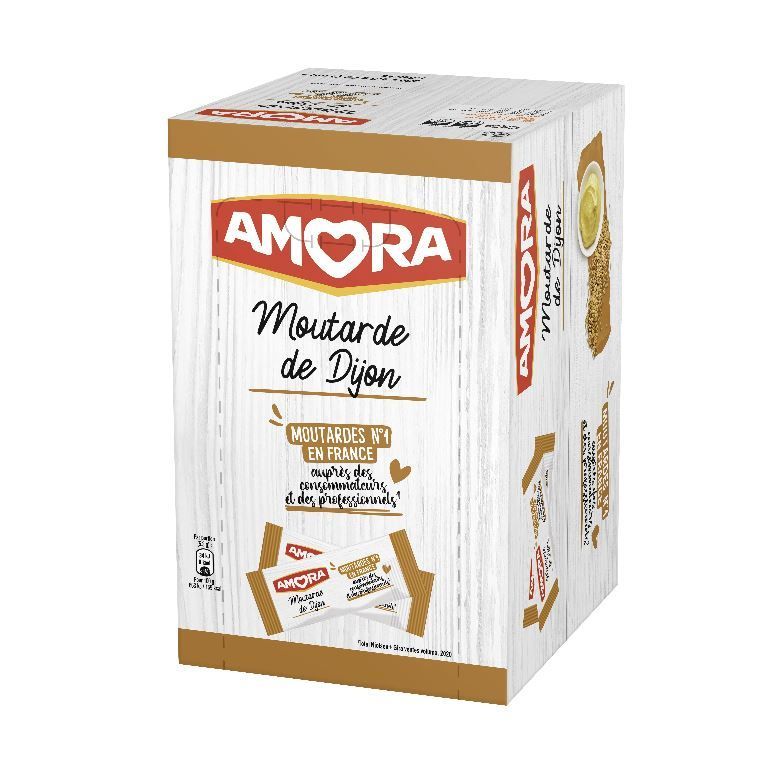 Moutarde de Dijon - AMORA - Distributeur de 350 doses