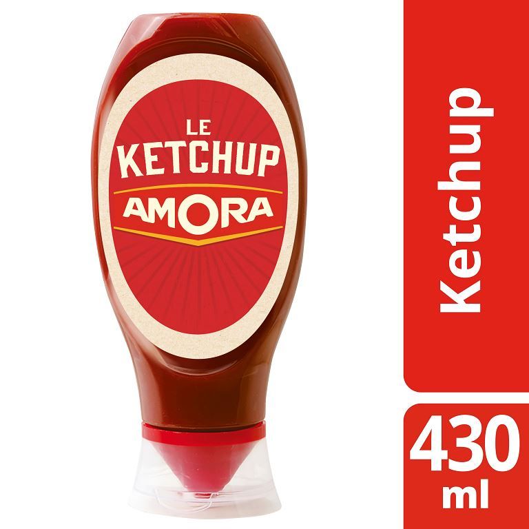 Ketchup - AMORA - Flacon de 430 ml