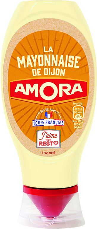 Mayonnaise de Dijon® - AMORA - Flacon de 420 ml