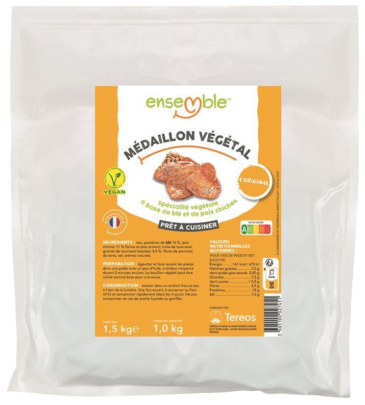 Médaillon végétal - ENSEMBLE - Sachet de 1 kg