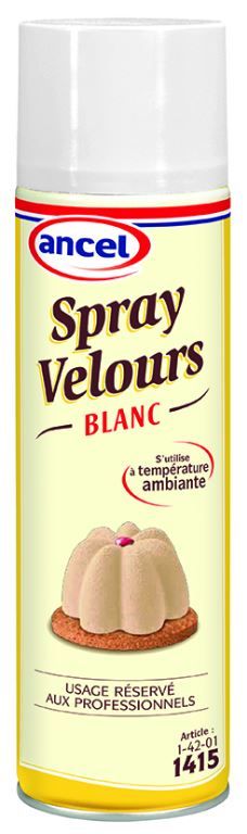 Spray velours blanc - Ancel