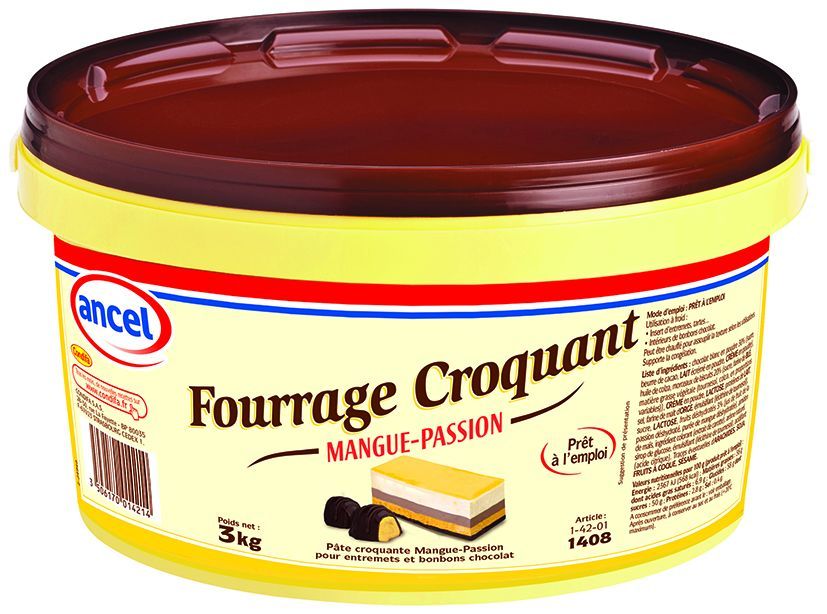 Fourrage croquant mangue passion - ANCEL - Seau de 3 kg