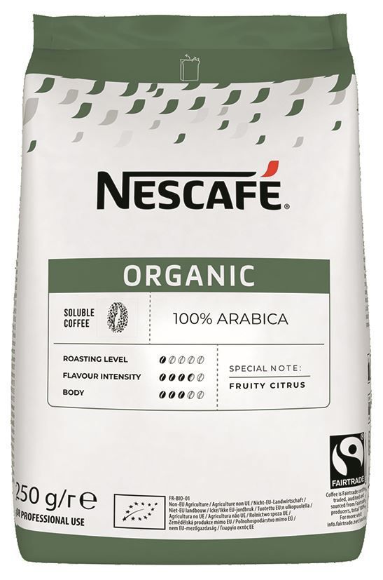 Café soluble 100% arabica Bio - NESTLE - Carton de 12 paquets