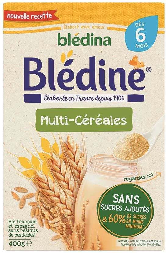 BLEDINA BLEDINE Multi-Céréales 400g Dès 6 Mois - 400 g