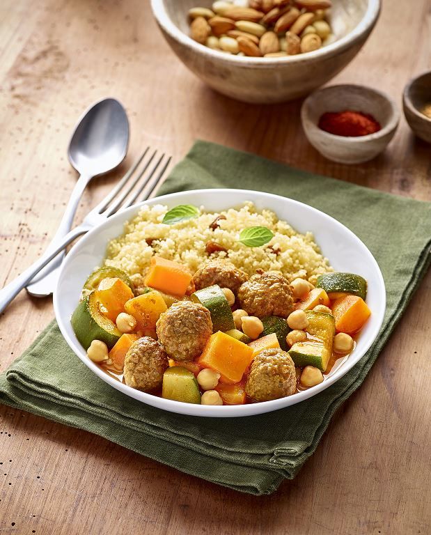 Couscous Veggie - D'AUCY - Carton de 4 plateaux