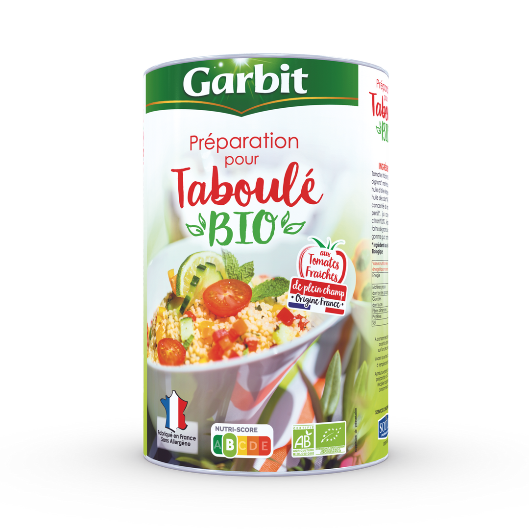 Préparation pour taboulé Bio - GARBIT - Boite 5/1