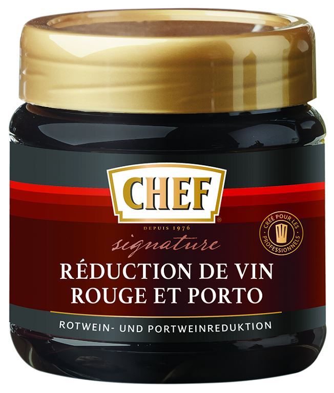 Réduction de vin rouge et Porto Signature - CHEF® - Pot de 450 g