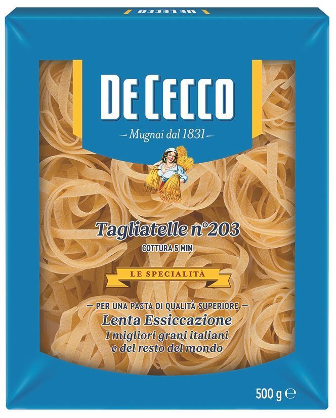 Tagliatelles nids - DE CECCO - Sachet de 500 g