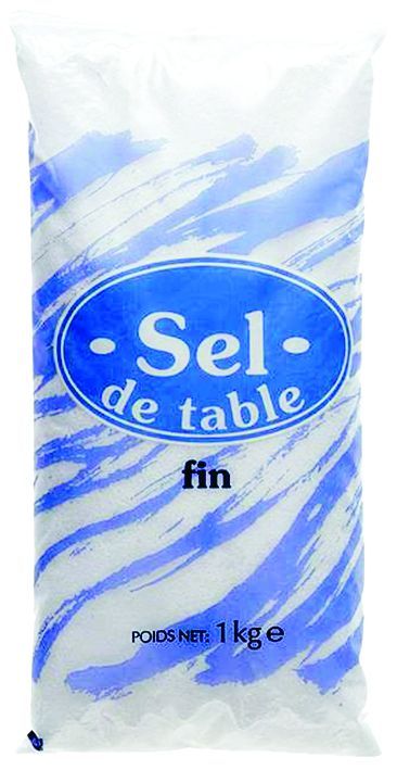 Sel fin - LA TABLEE - Sac de 1 kg