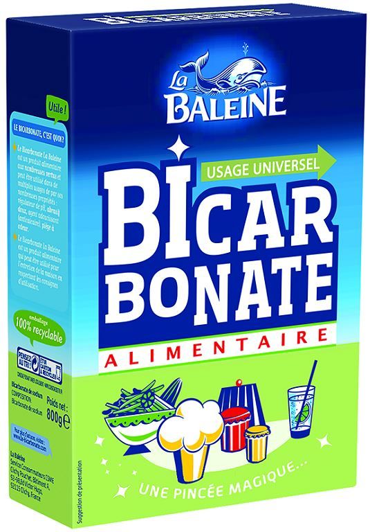 La Baleine Verte Bicarbonate Alimentaire Usage Universel - 800g - Naturalia  Courses en ligne et offres