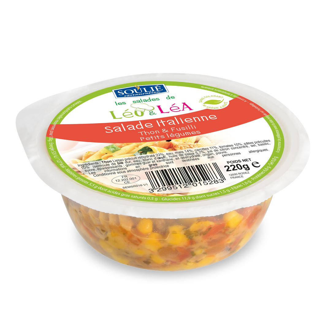 Salade italienne - SOULIE - Carton de 24 coupelles