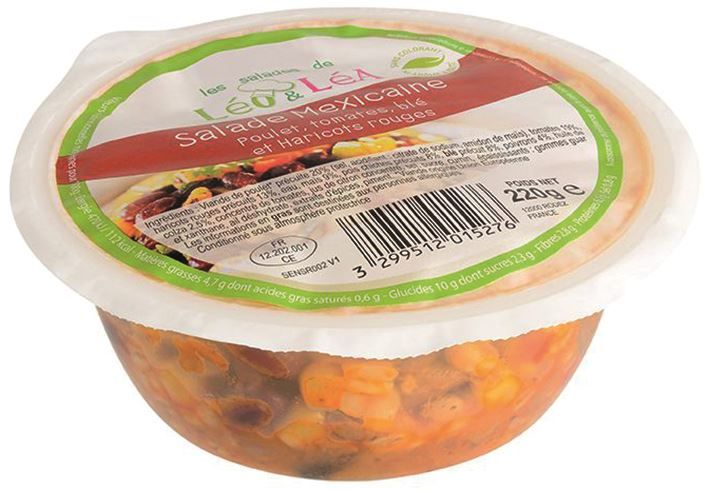 Salade mexicaine - SOULIE - Carton de 24 coupelles