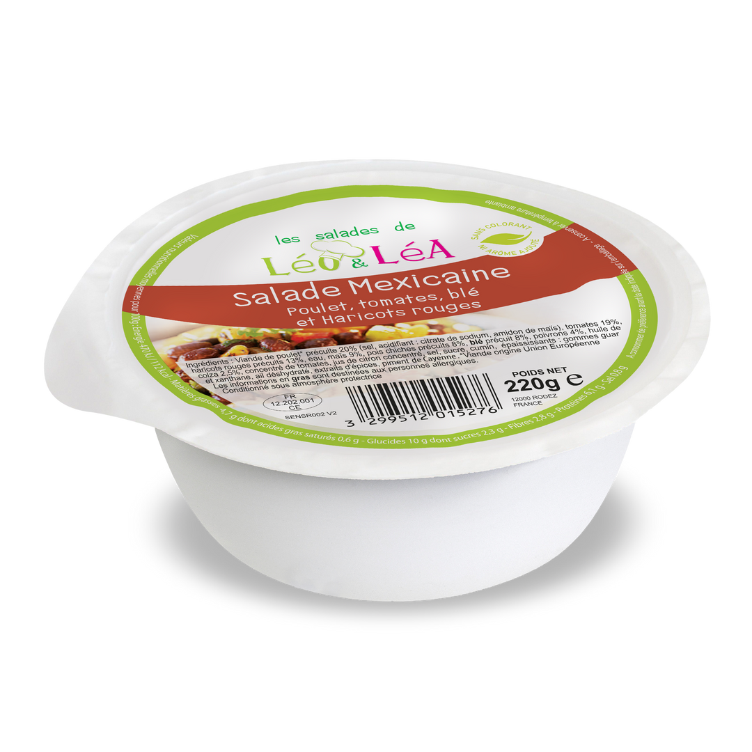 Salade mexicaine - SOULIE - Carton de 24 coupelles