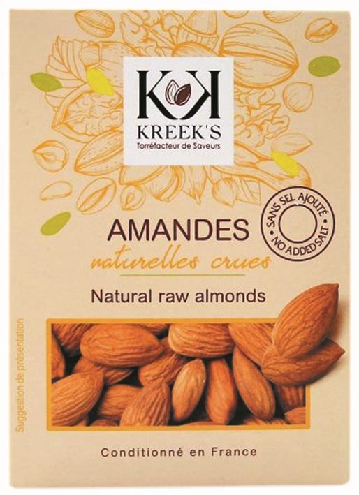 Cacahuètes non salées - KREEK'S - Sachet de 1 kg