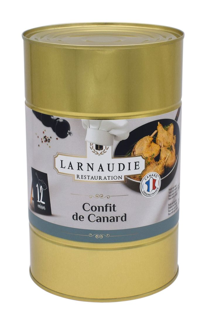 Confit de canard du Sud-Ouest IGP - LARNAUDIE RESTAURATION - Boite 5/1