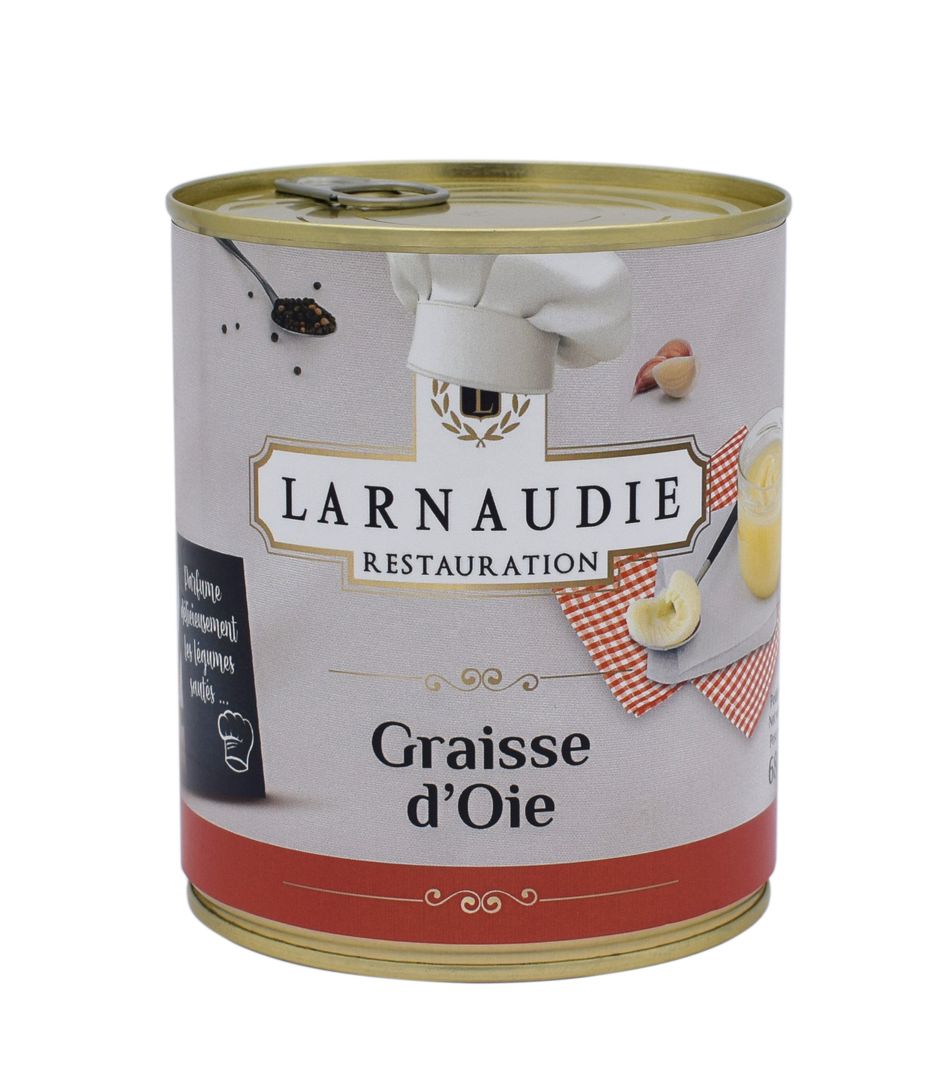 Graisse d'oie - LARNAUDIE RESTAURATION - Boite 4/4