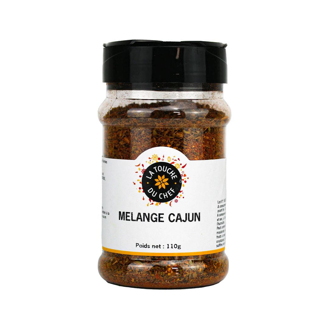 Mélange cajun - LA TOUCHE DU CHEF - Pot de 110 g