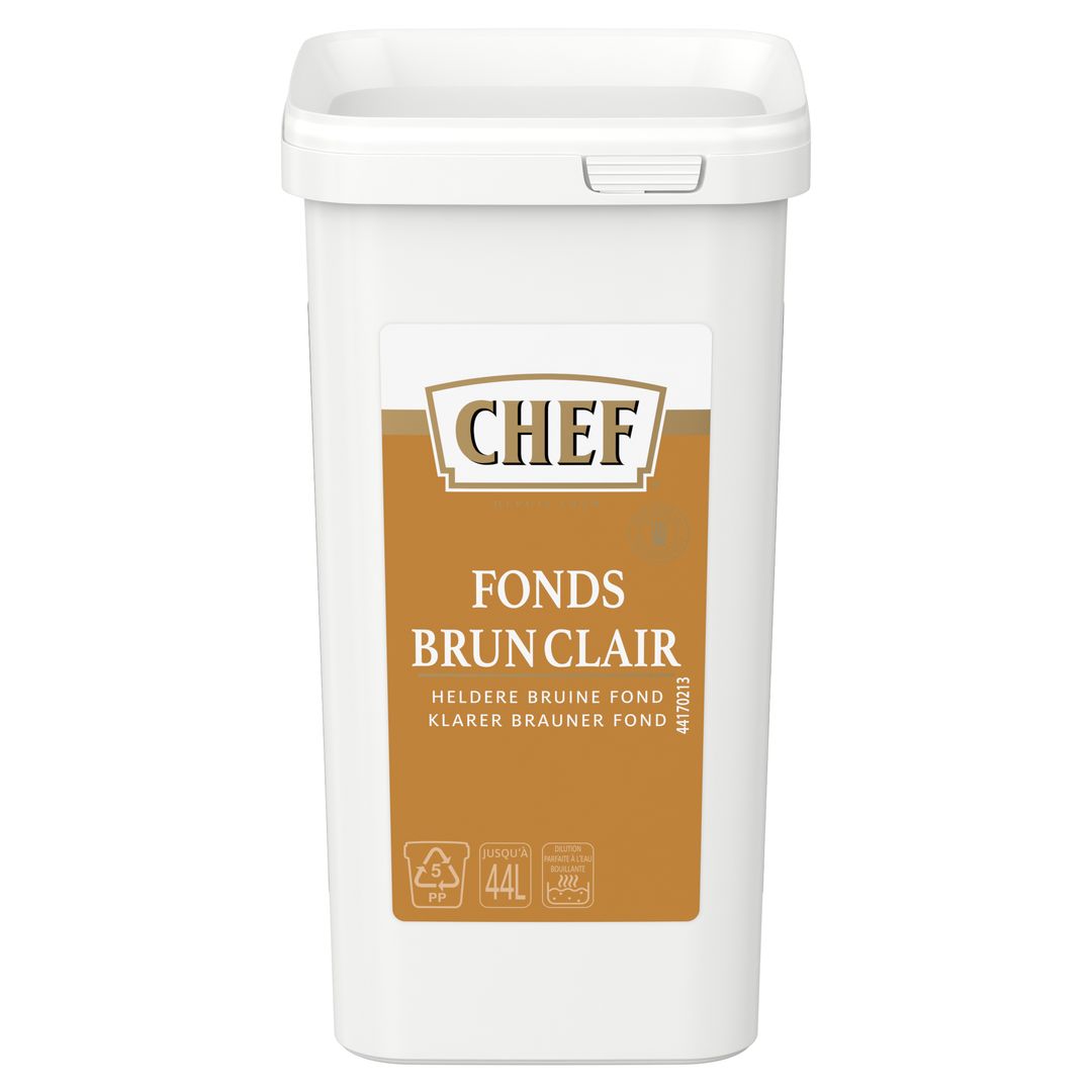 Fonds brun clair déshydraté - CHEF® - Boite de 880 g