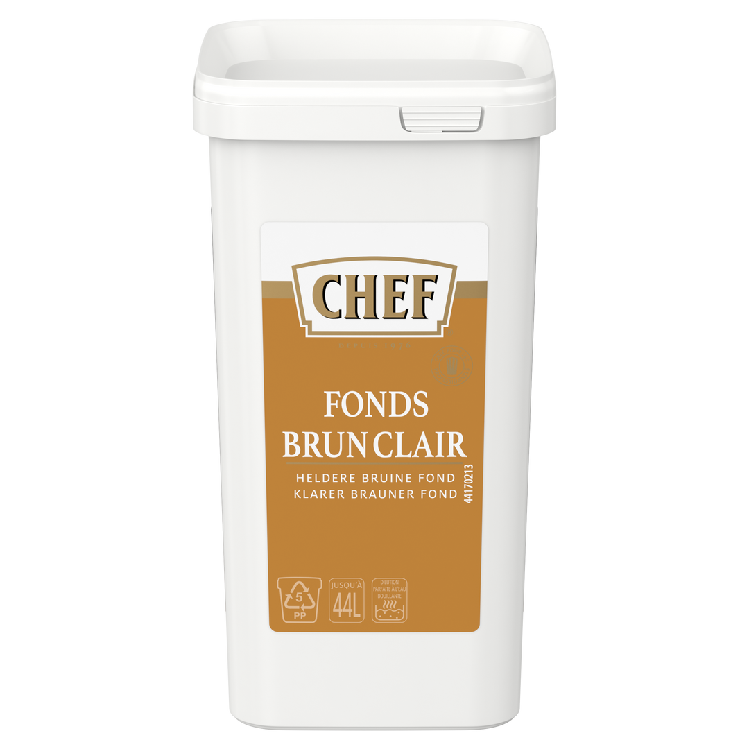 Fonds brun clair déshydraté - CHEF® - Boite de 880 g