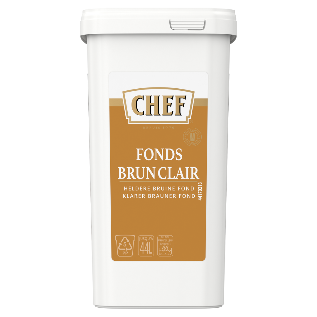 Fonds brun clair déshydraté - CHEF® - Boite de 880 g