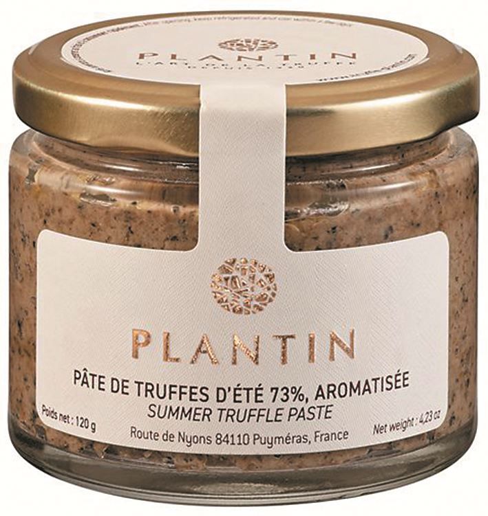 Pâte de truffes d'été 73% aromatisé - PLANTIN - Pot de 120 g