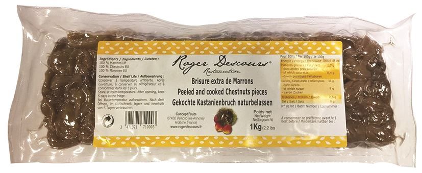 Brisure extra de marrons - ROGER DESCOURS - Sac de 1 kg