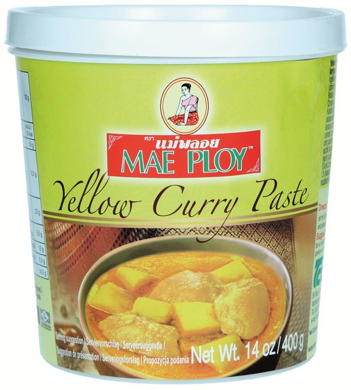 Curry jaune en pâte - MAE PLOY - Pot de 400 g