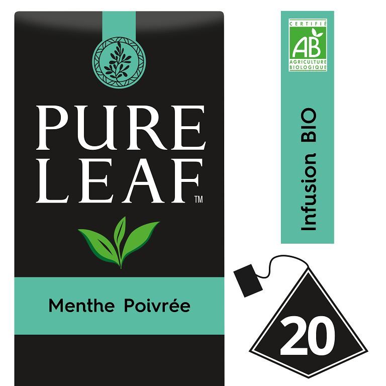 Infusion bio Menthe poivrée - Artemis bio - 20 sachets - BIOFERTA