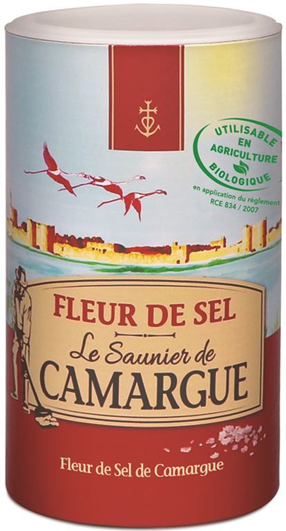 Fleur de sel de Camargue - LE SAUNIER DE CAMARGUE - Boite de 1 kg