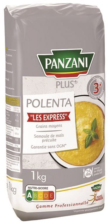 Polenta express - PANZANI SOLUTIONS - Sac de 1 kg