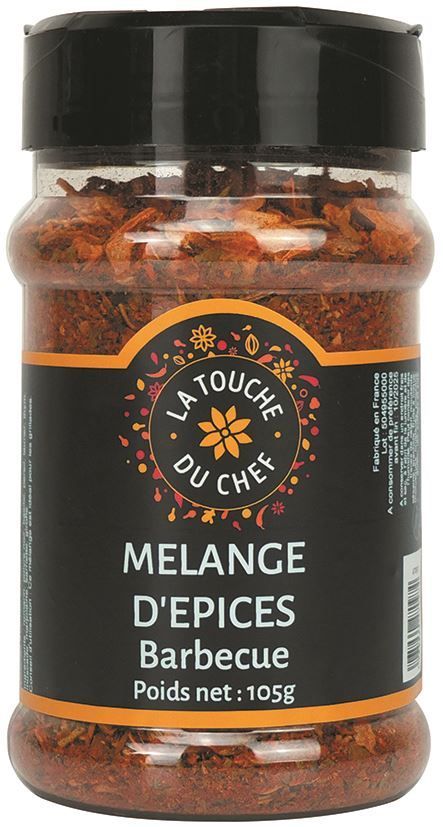 Mélange d'épices barbecue - LA TOUCHE DU CHEF - Pot de 105 g