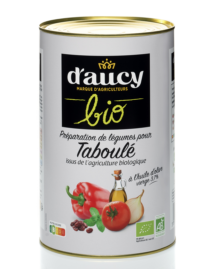 Préparation pour taboulé Bio - D'AUCY - Boite 5/1