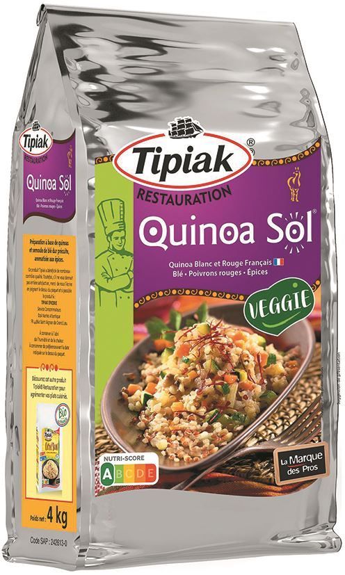 Quinoa Sol® - TIPIAK® RESTAURATION - Sac de 4 kg