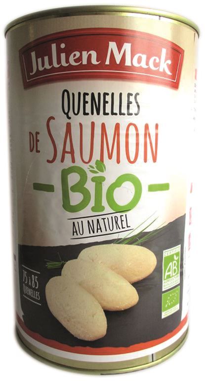 Quenelles saumon Bio - MACK - Boite 5/1