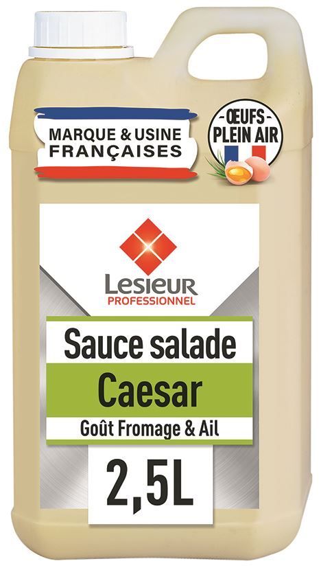 Sauce salade caesar - LESIEUR - Bidon de 2,5 L