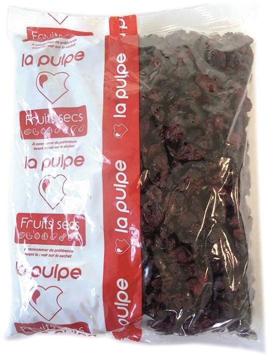 Cranberries séchées - LA PULPE - Sachet de 1 kg