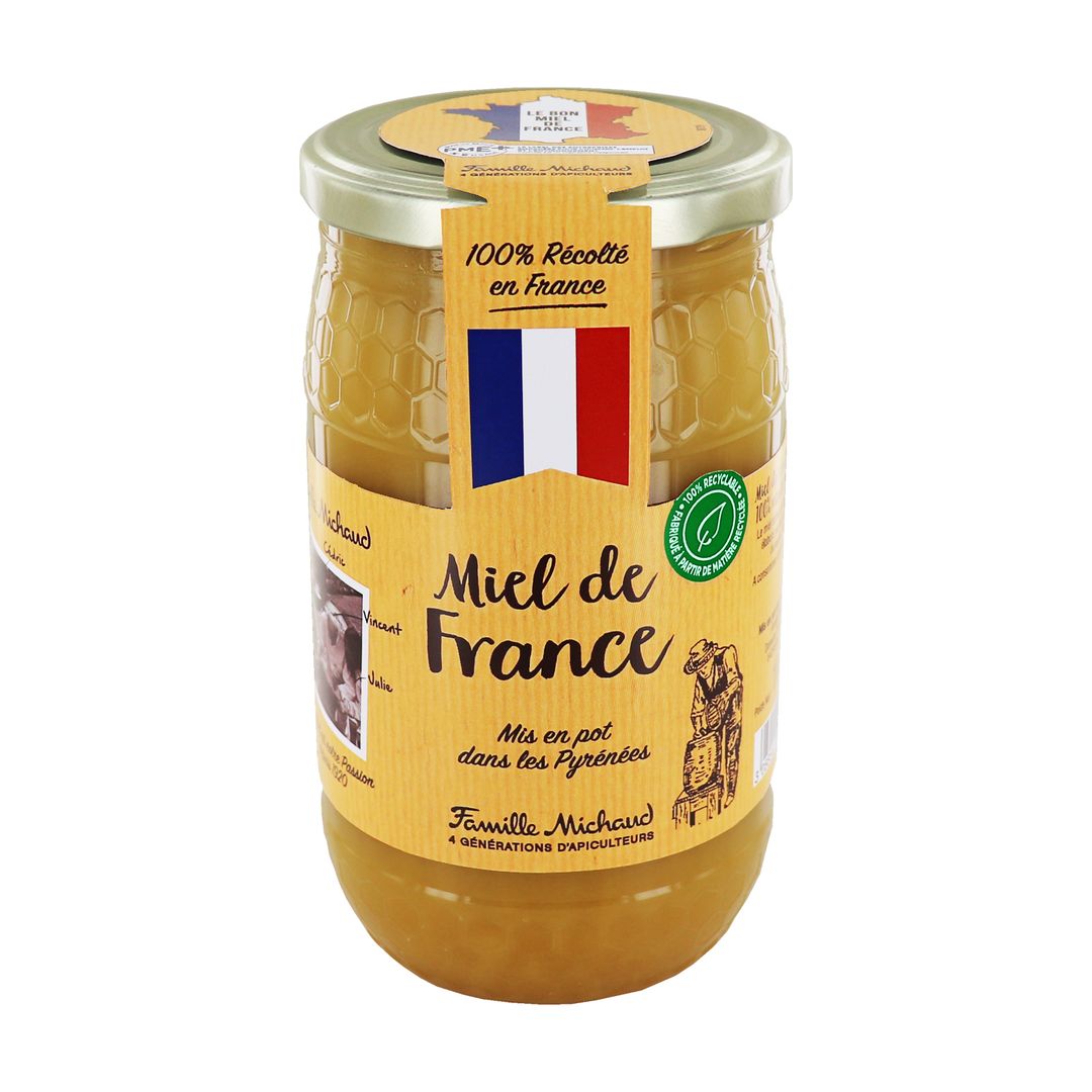 Miel de France - MICHAUD - Pot de 1 kg