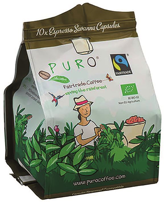 Café Puro Savanna en capsule Bio - MIKO - Carton de 12 paquets