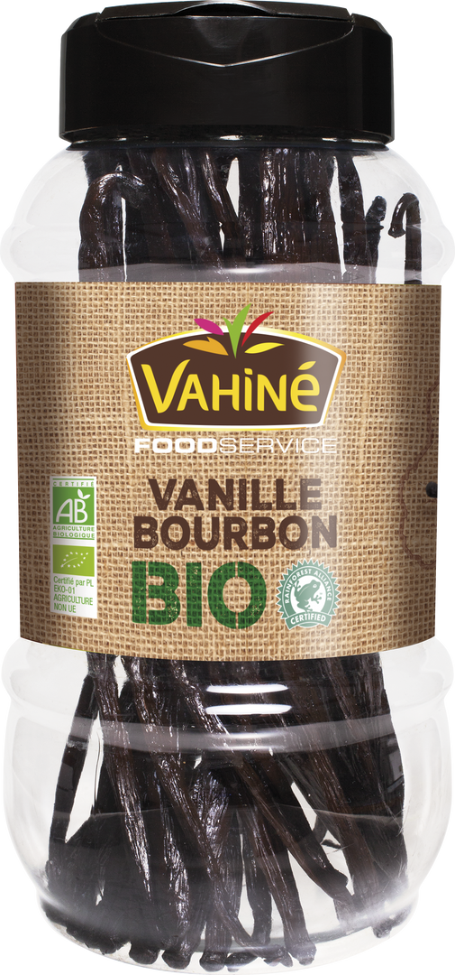 Vanille Bourbon en gousse Bio - VAHINE - Pot de 90 g