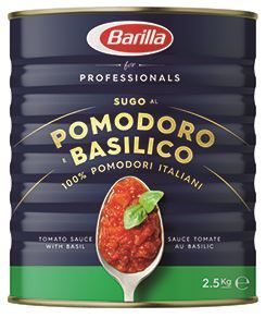 Sauce tomate et basilic - BARILLA - Boite de 2.5 kg