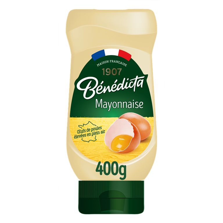 Mayonnaise - BENEDICTA - Flacon de 445ml